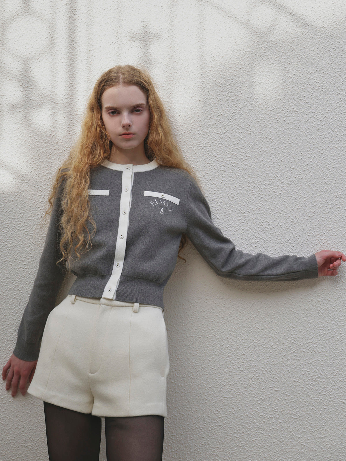 EIMY BI-COLOR CARDIGAN