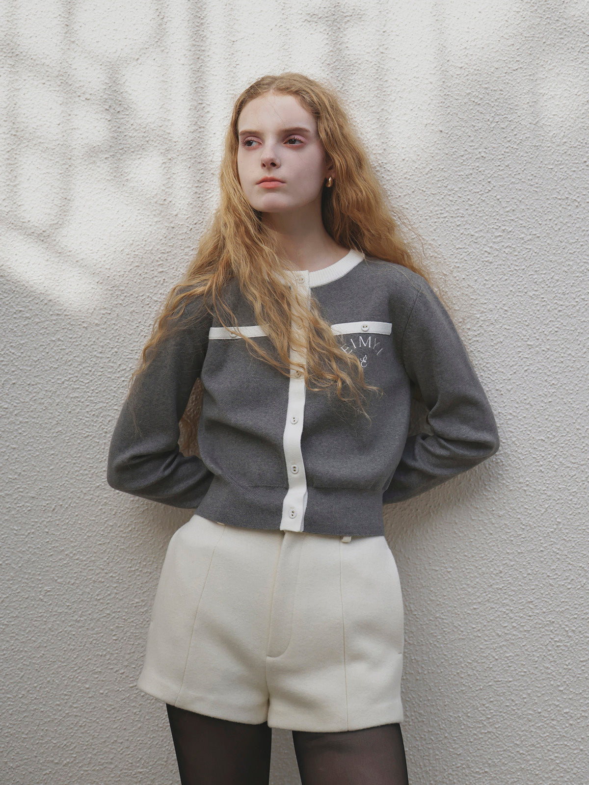 EIMY BI-COLOR CARDIGAN