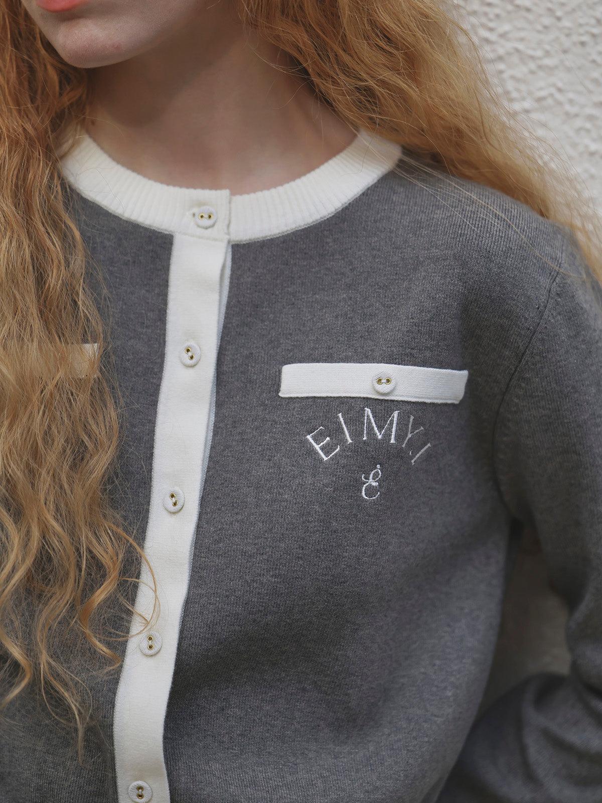 EIMY BI-COLOR CARDIGAN