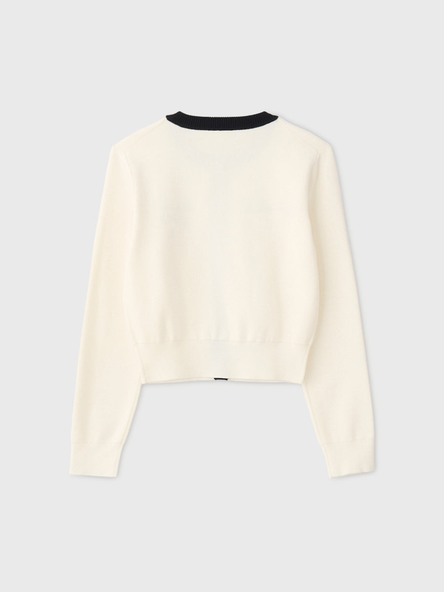 EIMY BI-COLOR CARDIGAN