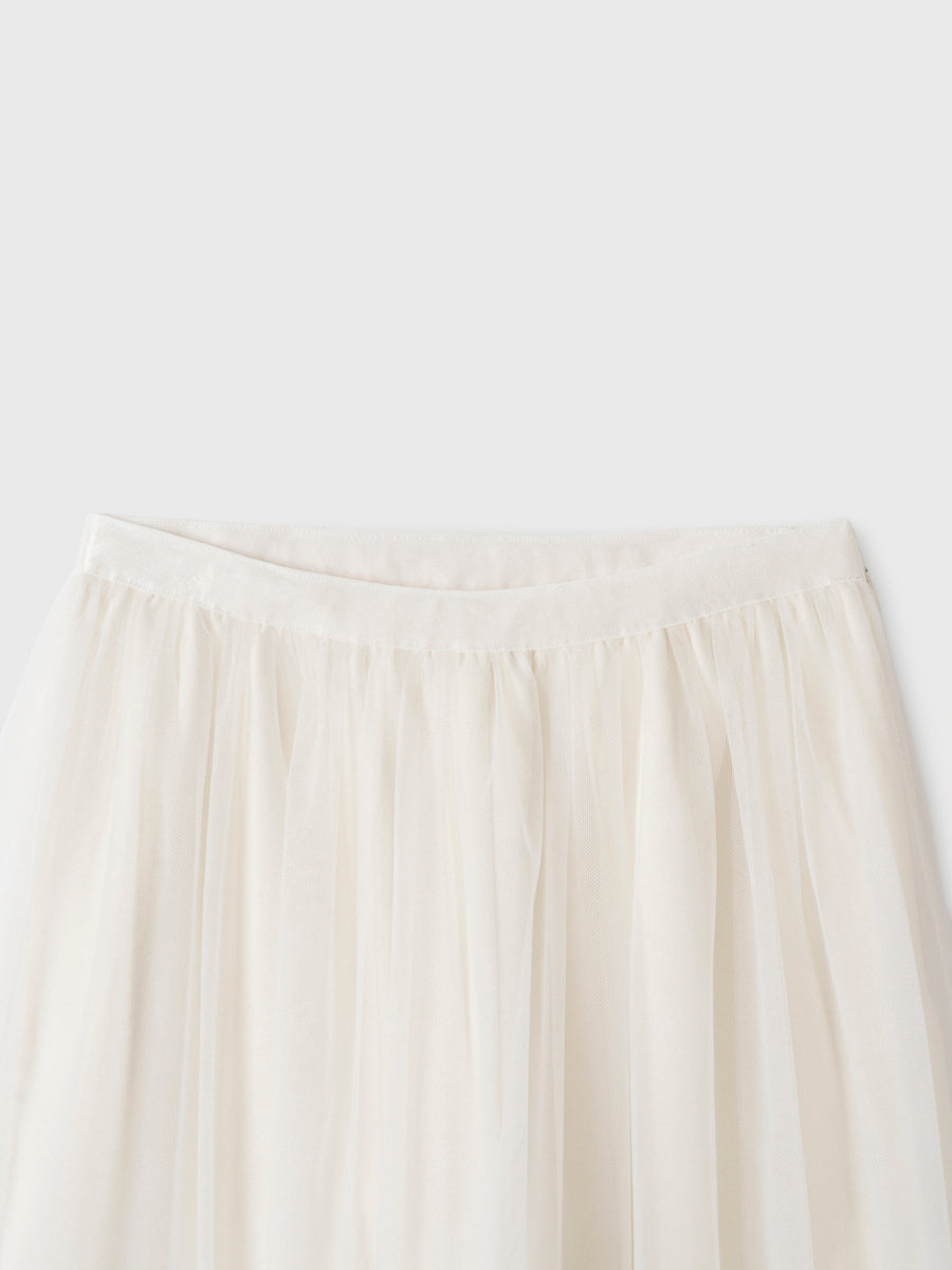 SHEER TULLE SKIRT