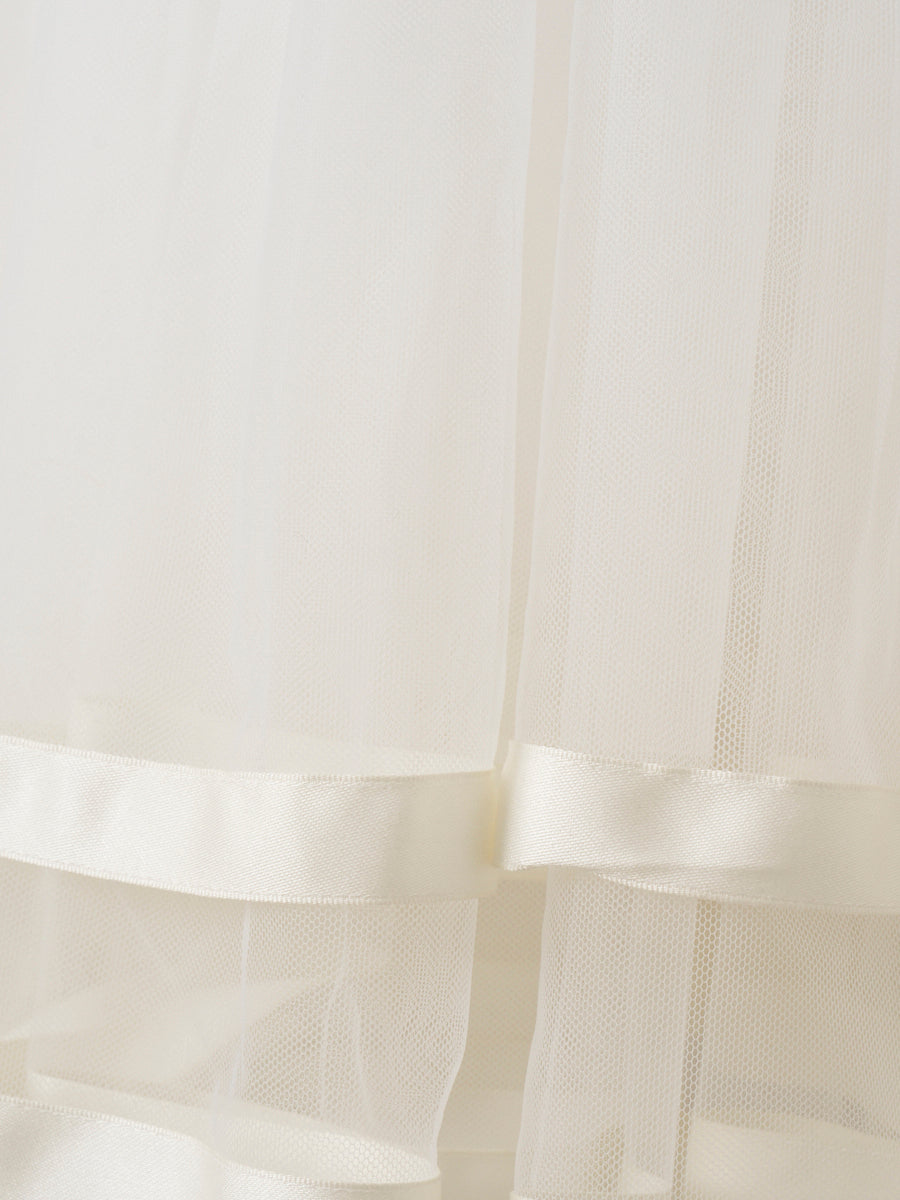 SHEER TULLE SKIRT