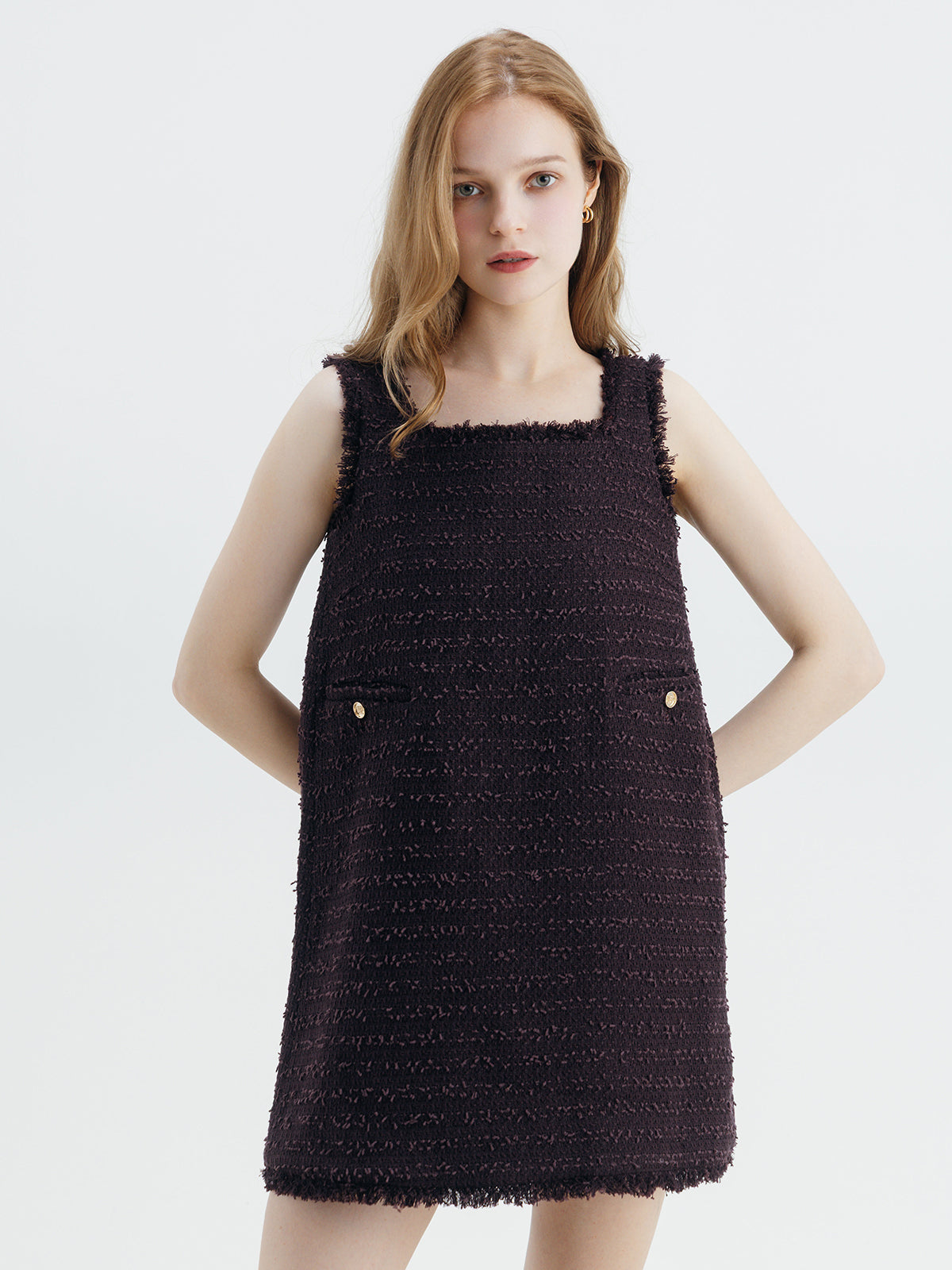 IRISÉ TWEED DRESS