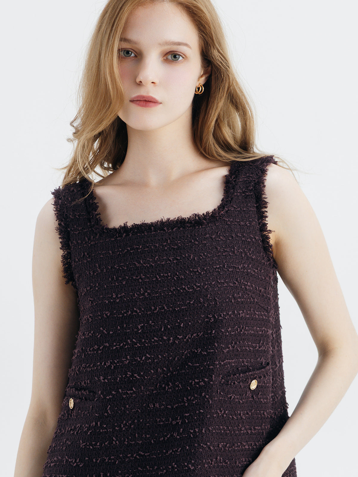 IRISÉ TWEED DRESS