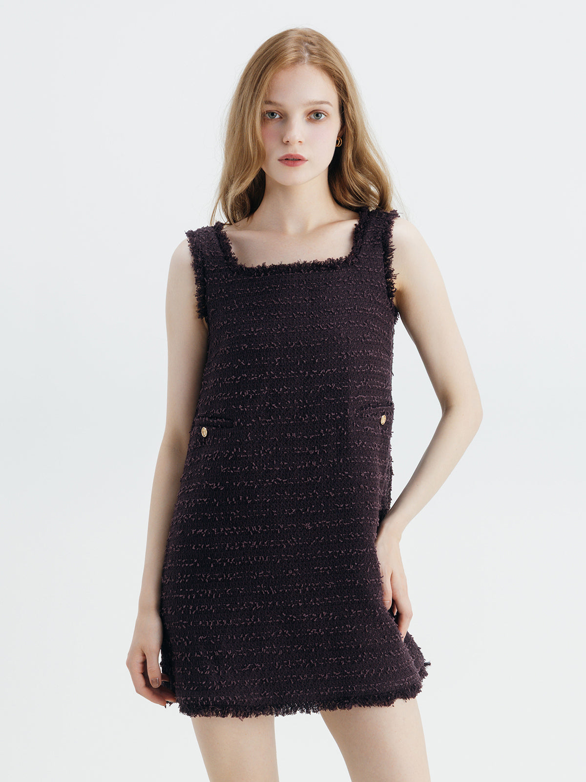 IRISÉ TWEED DRESS