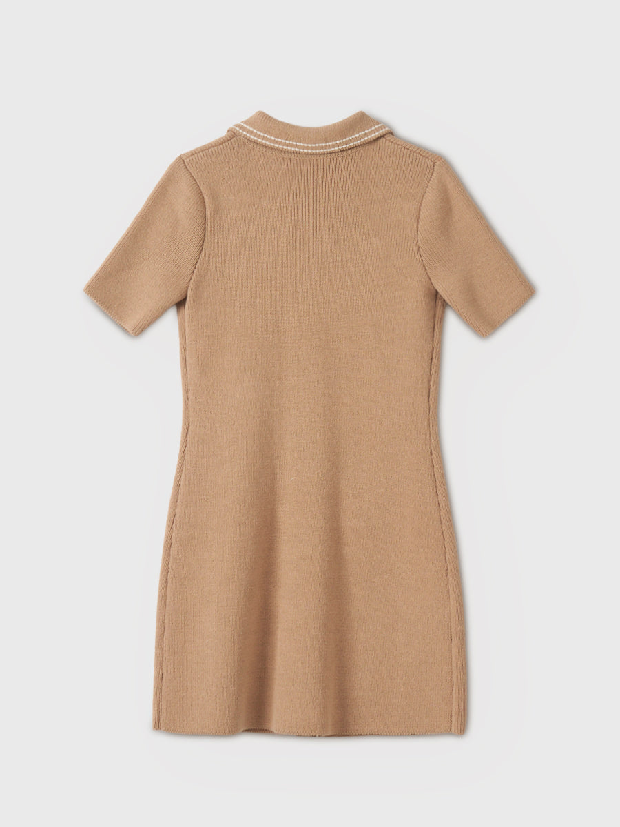 E.M ATELIER.KNIT MINI DRESS