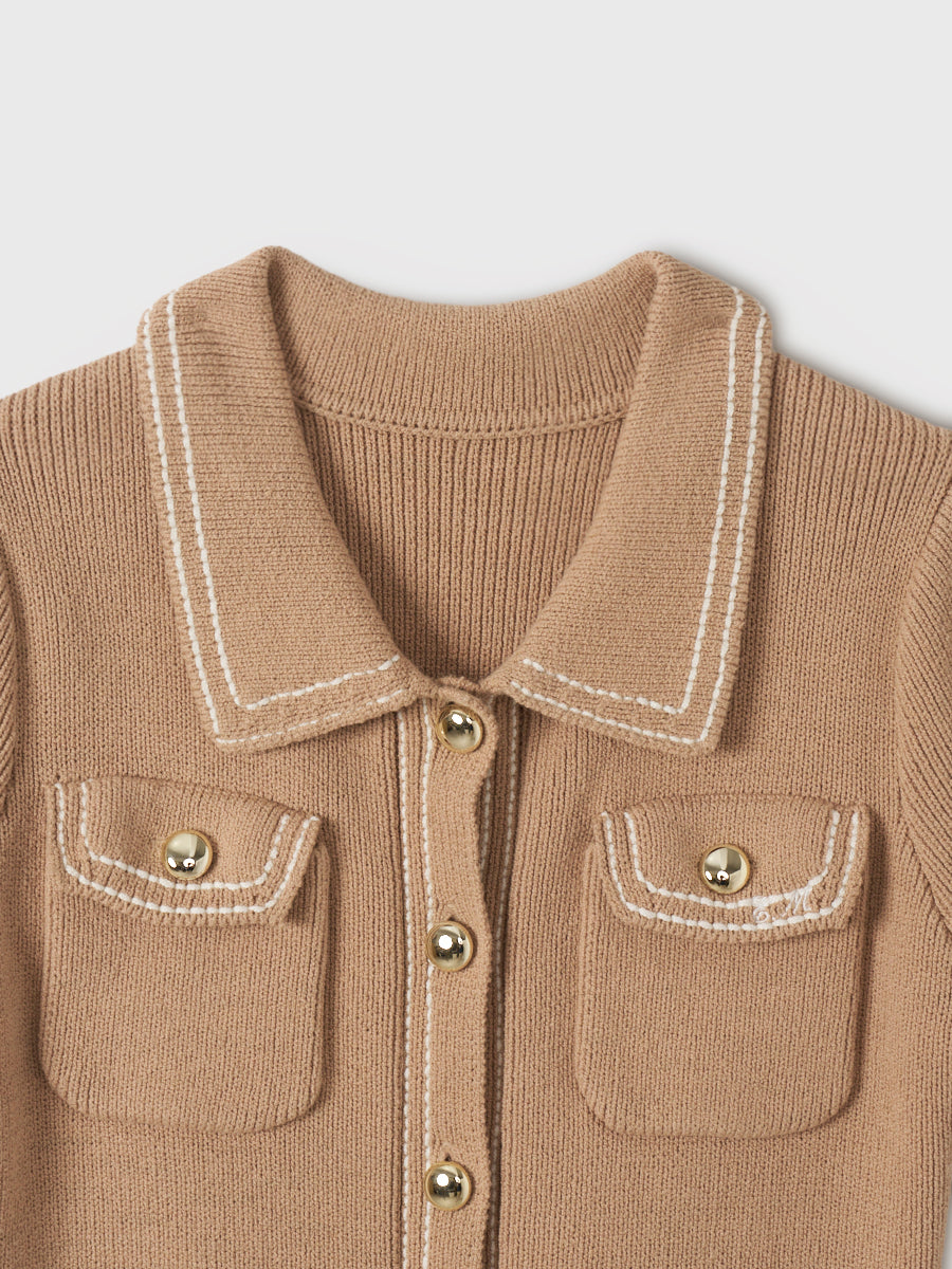 E.M ATELIER.KNIT MINI DRESS