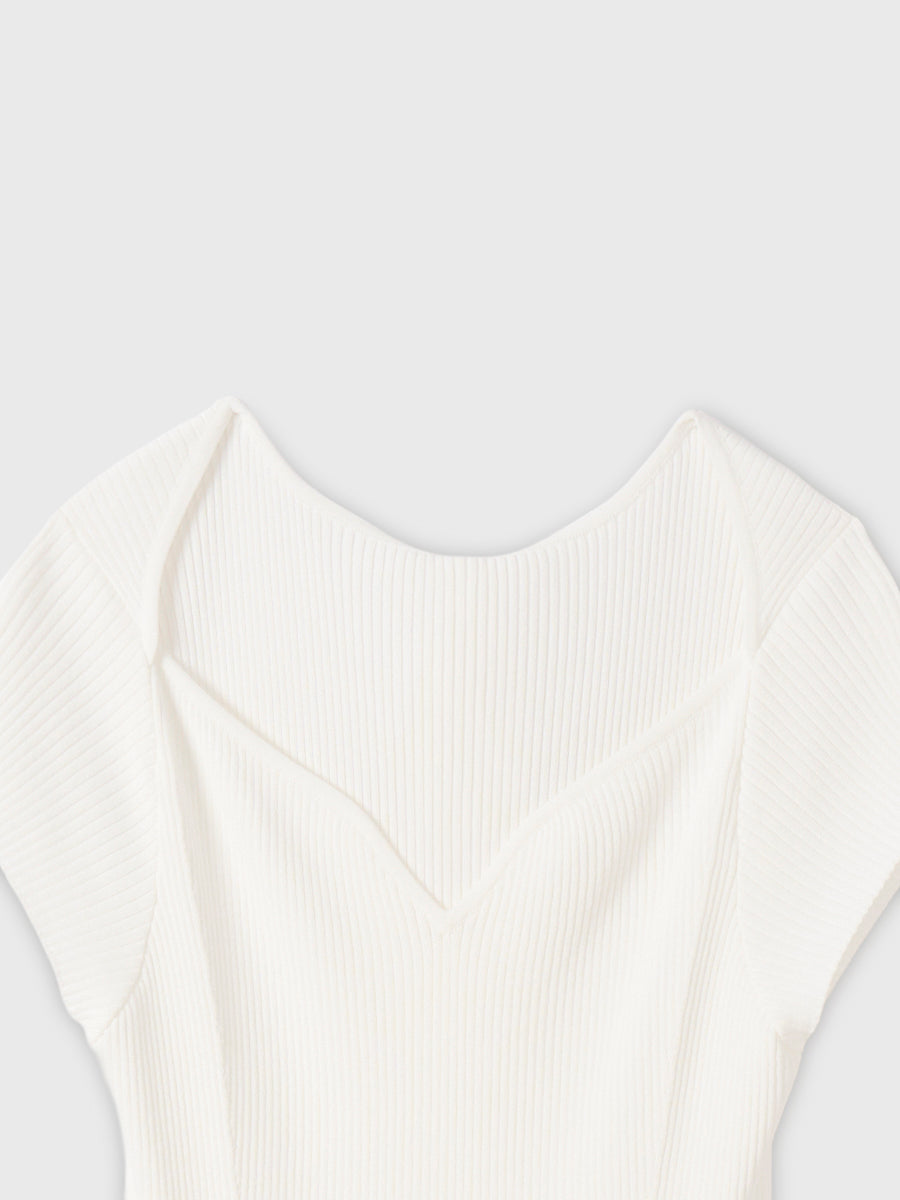 FRENCH SLEEVE DOCKING DRESS