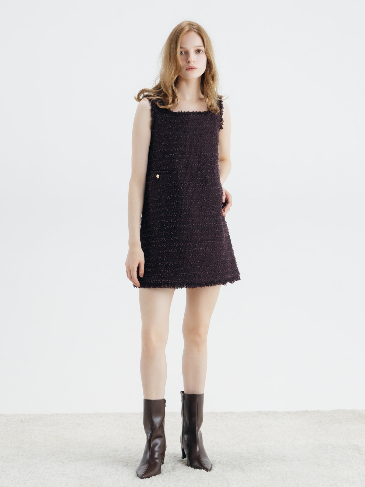 LACE UP SHORT BOOTS