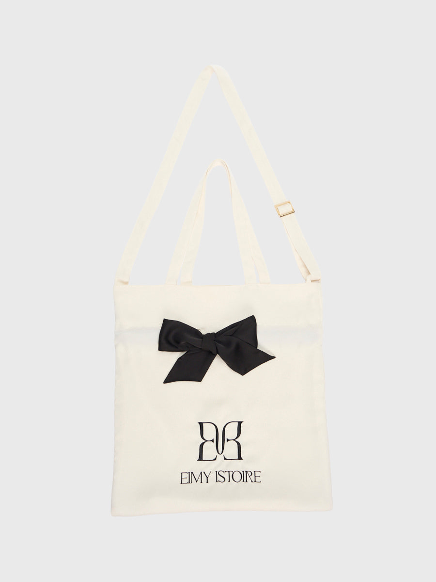 PAPILLON SATIN TOTE BAG