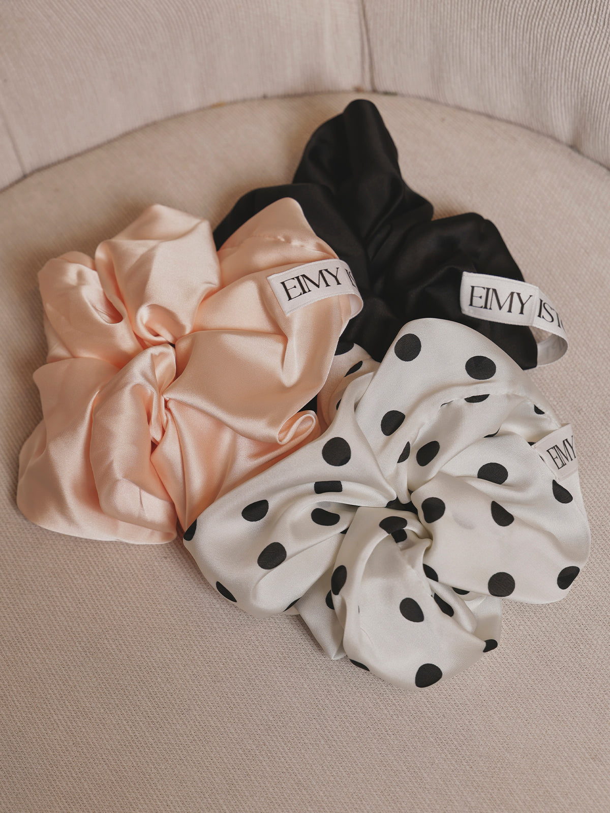 【EIMY MARKET】SATIN CHOUCHOU
