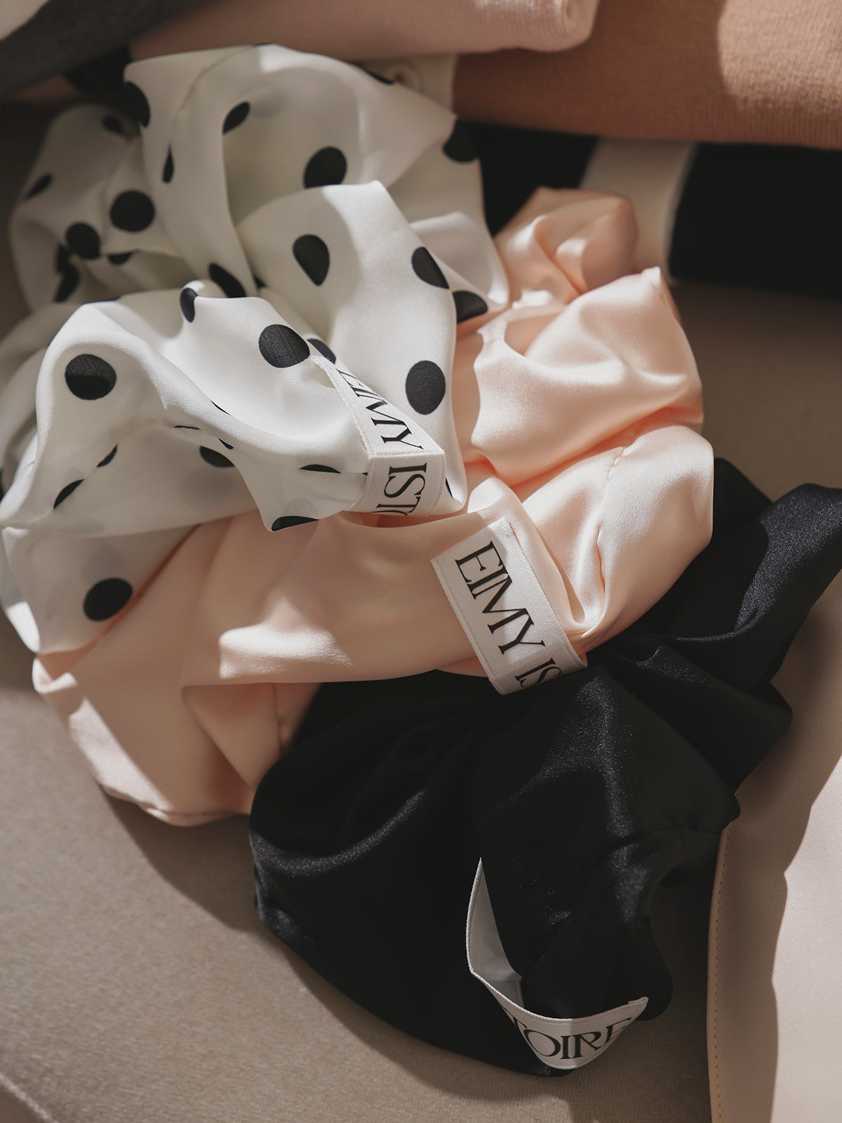 【EIMY MARKET】SATIN CHOUCHOU