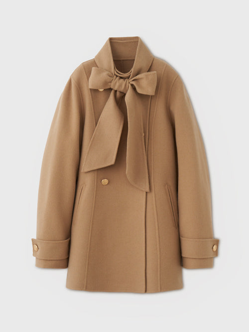 EM GOLD BUTTON WOOL COAT