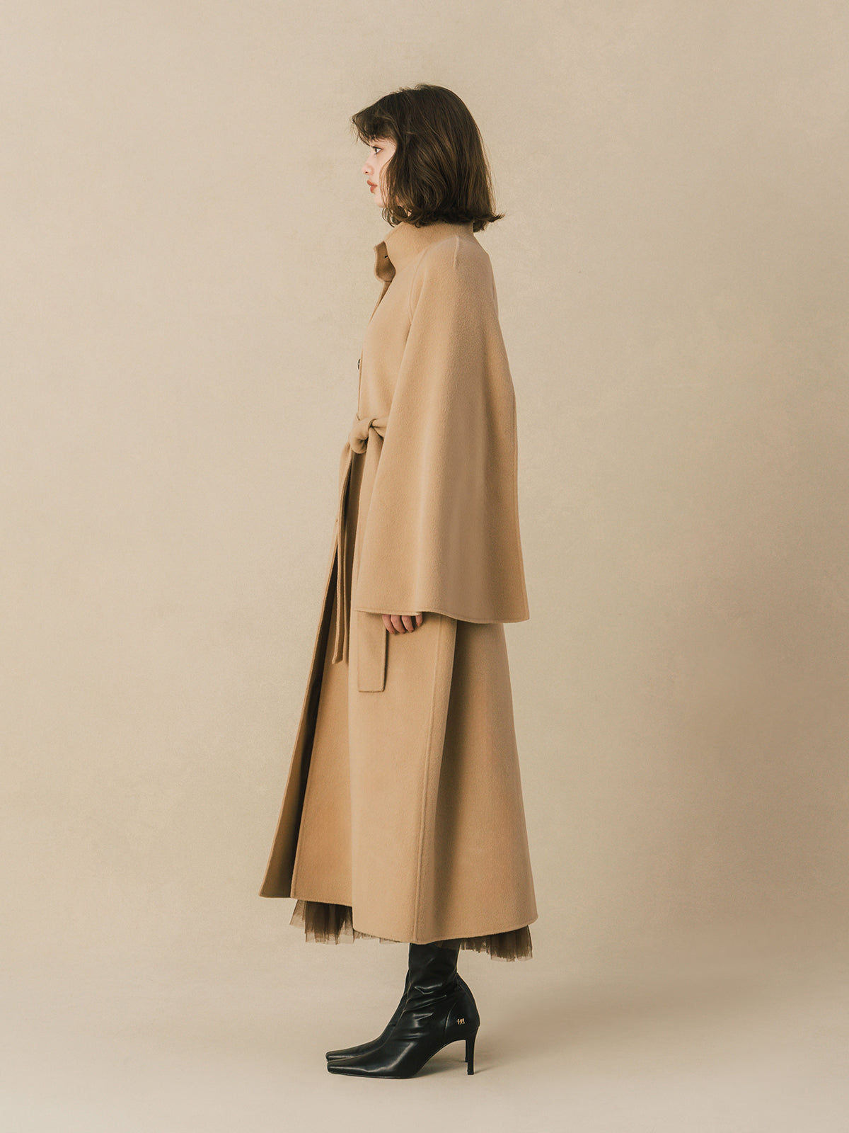 WOOL ROBE COAT