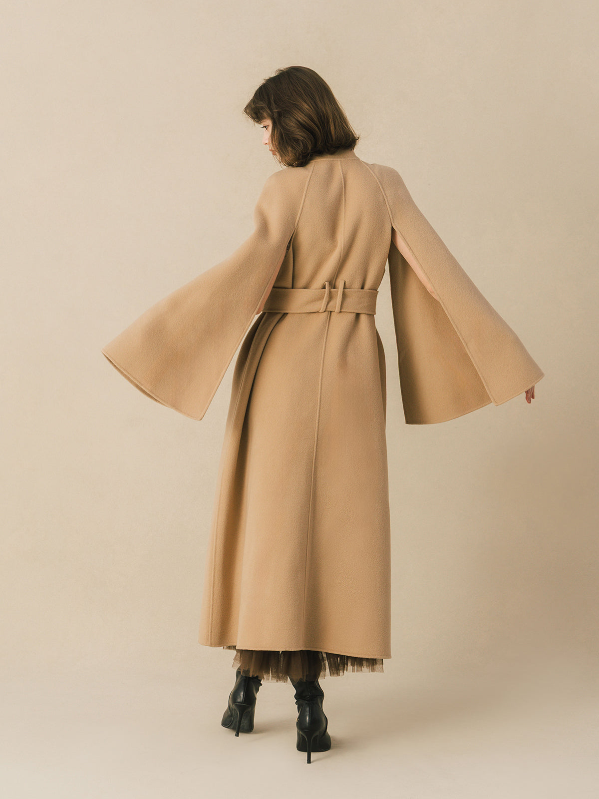WOOL ROBE COAT
