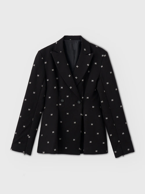 SLIT SLEEVE TAILORED JACKET