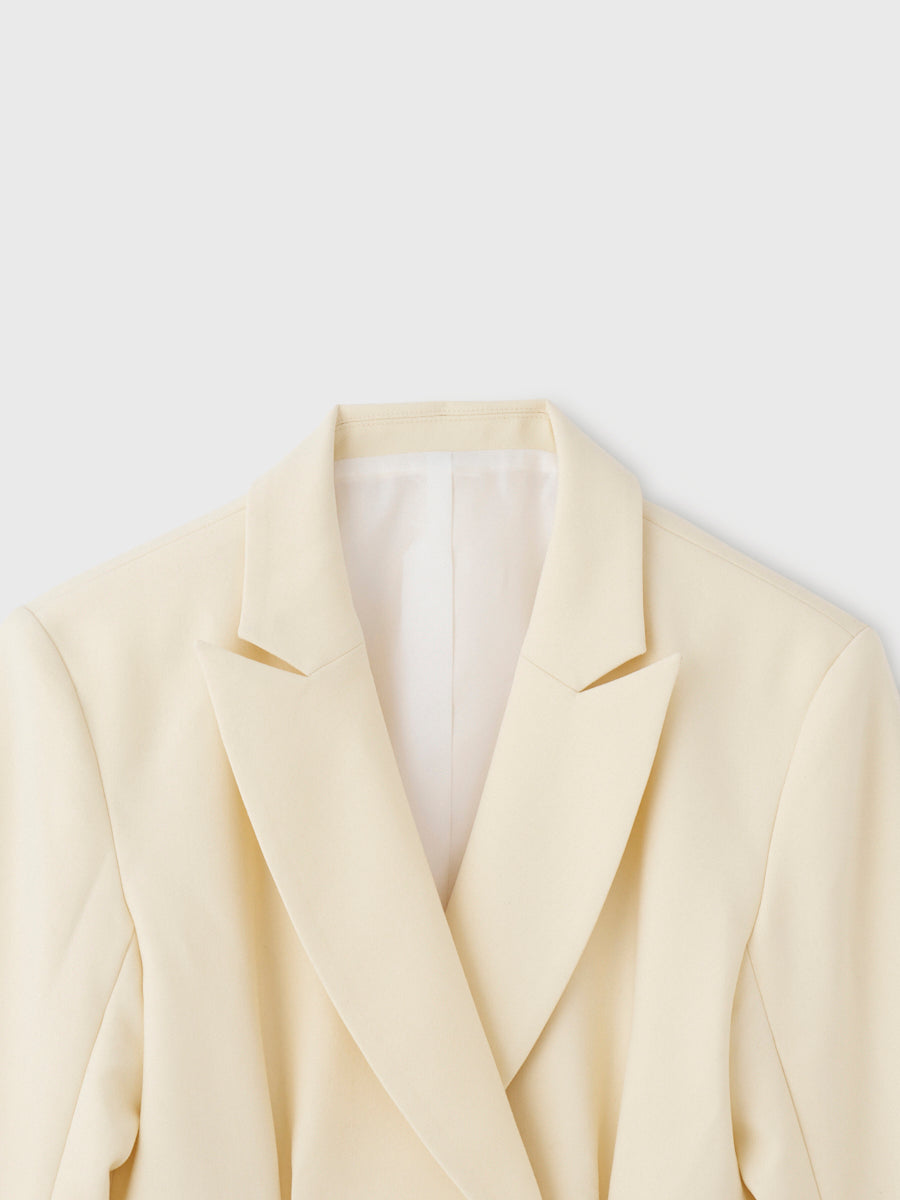 SLIT SLEEVE TAILORED JACKET