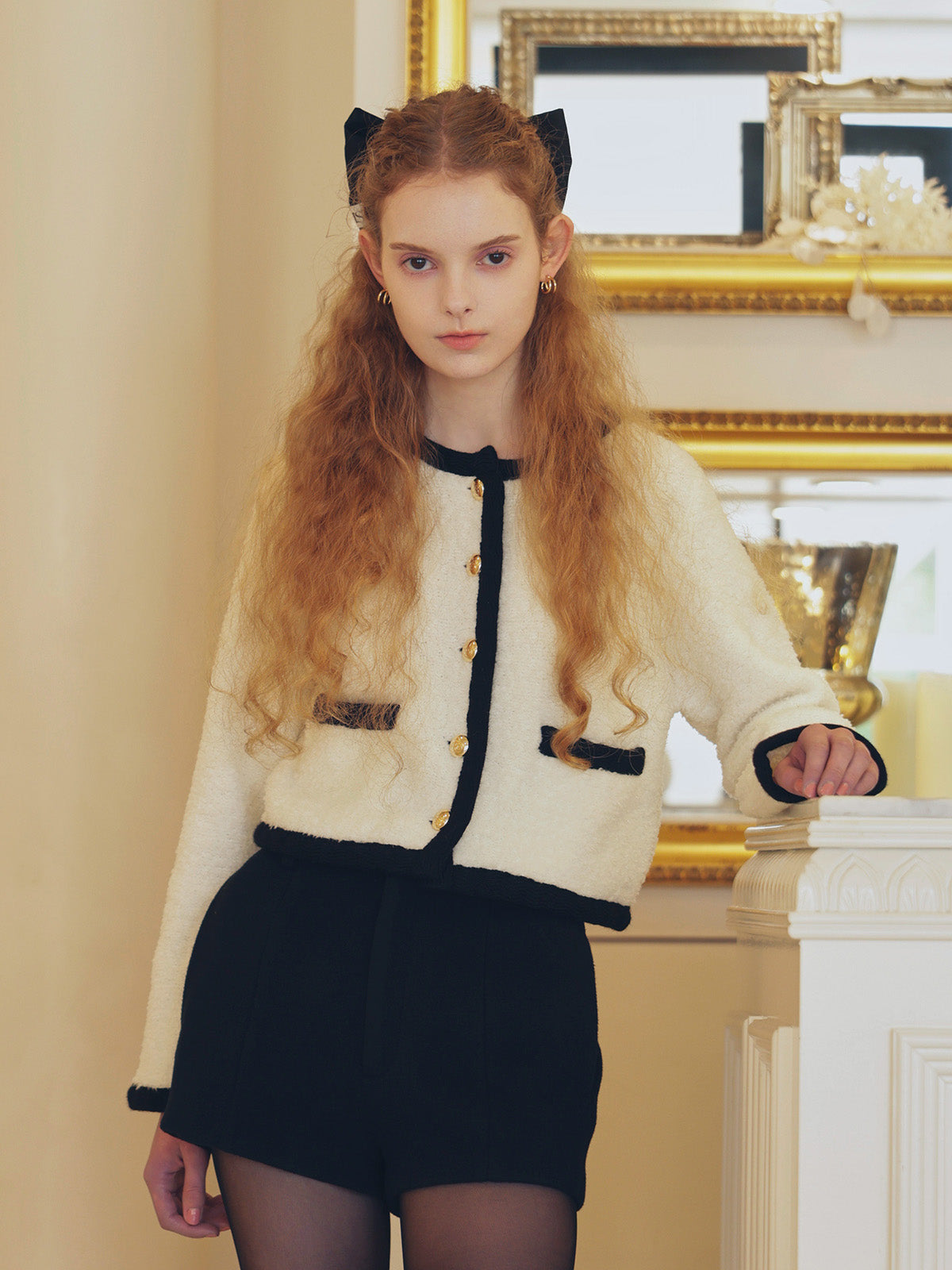 TEDDY KNIT JACKET
