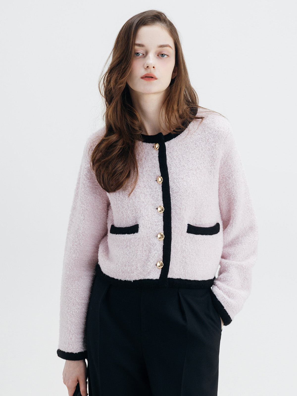 TEDDY KNIT JACKET