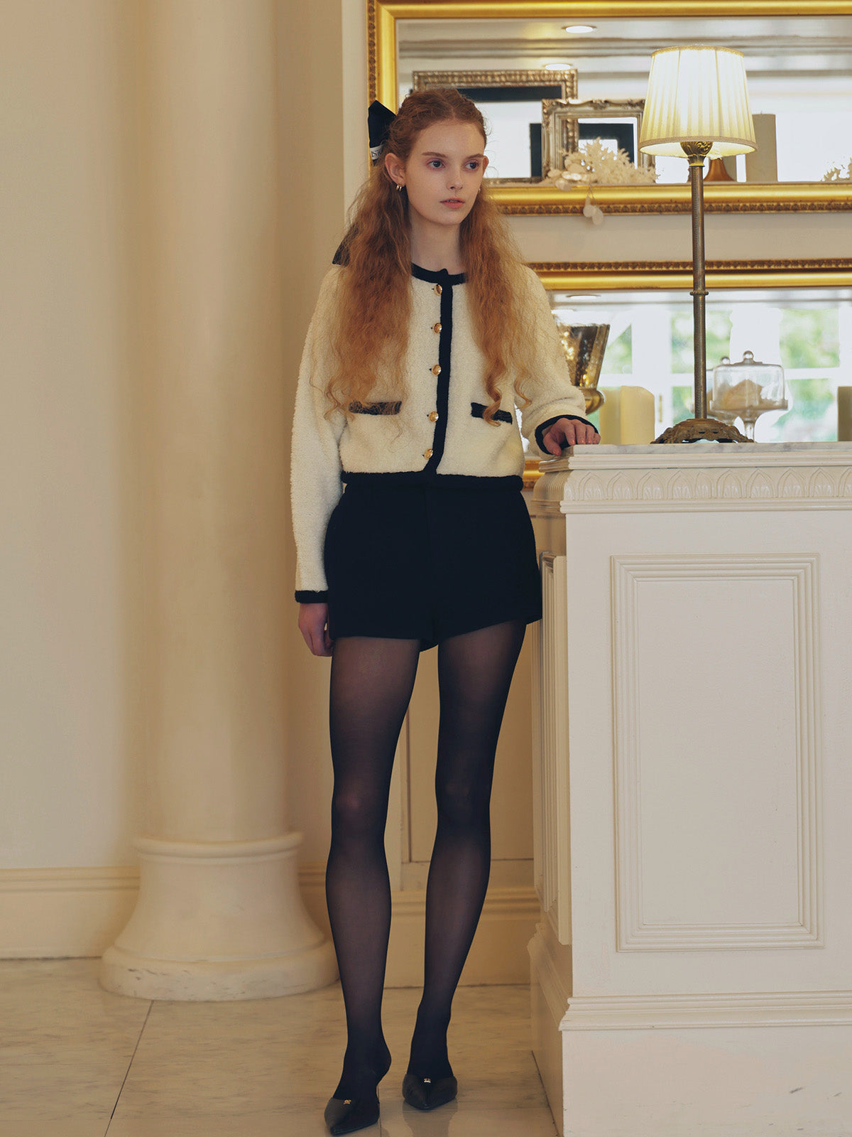 TEDDY KNIT JACKET