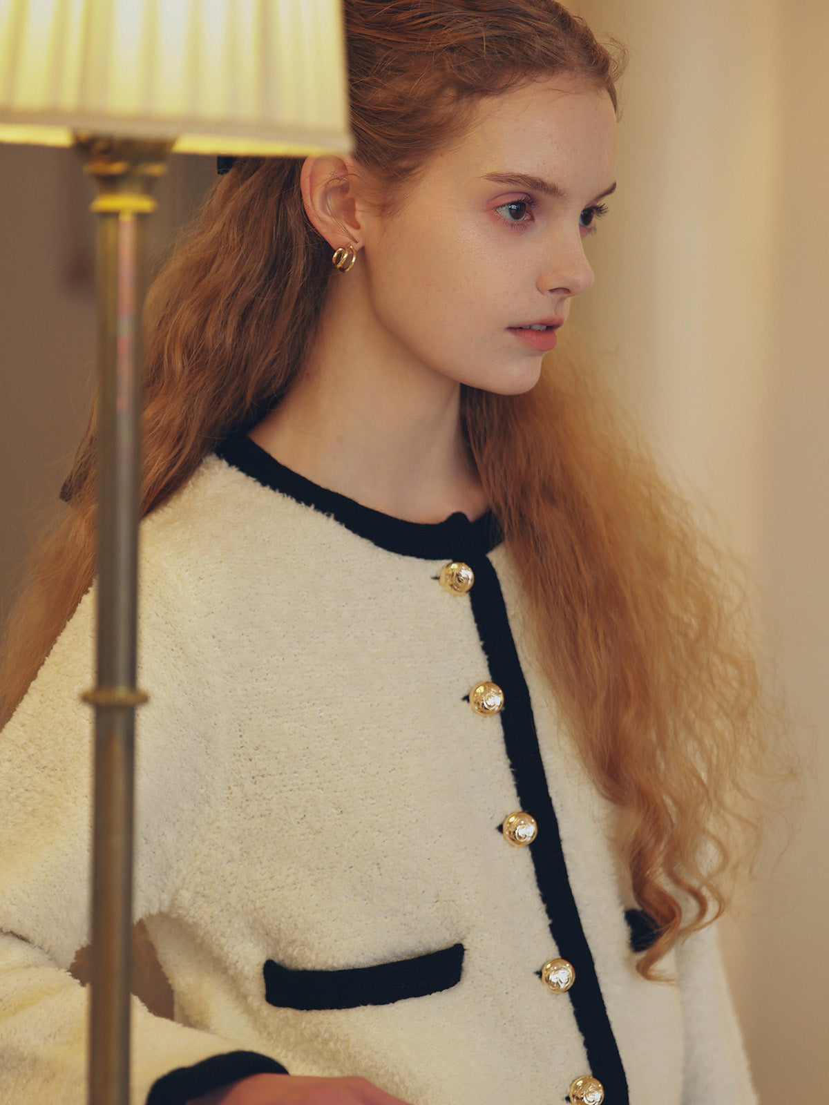TEDDY KNIT JACKET