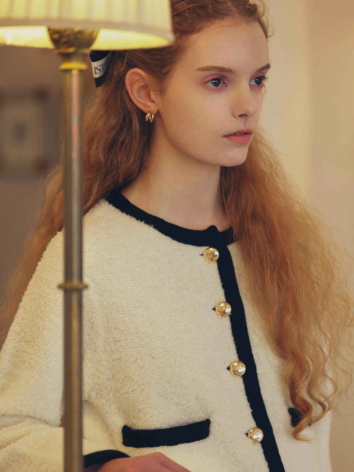 TEDDY KNIT JACKET