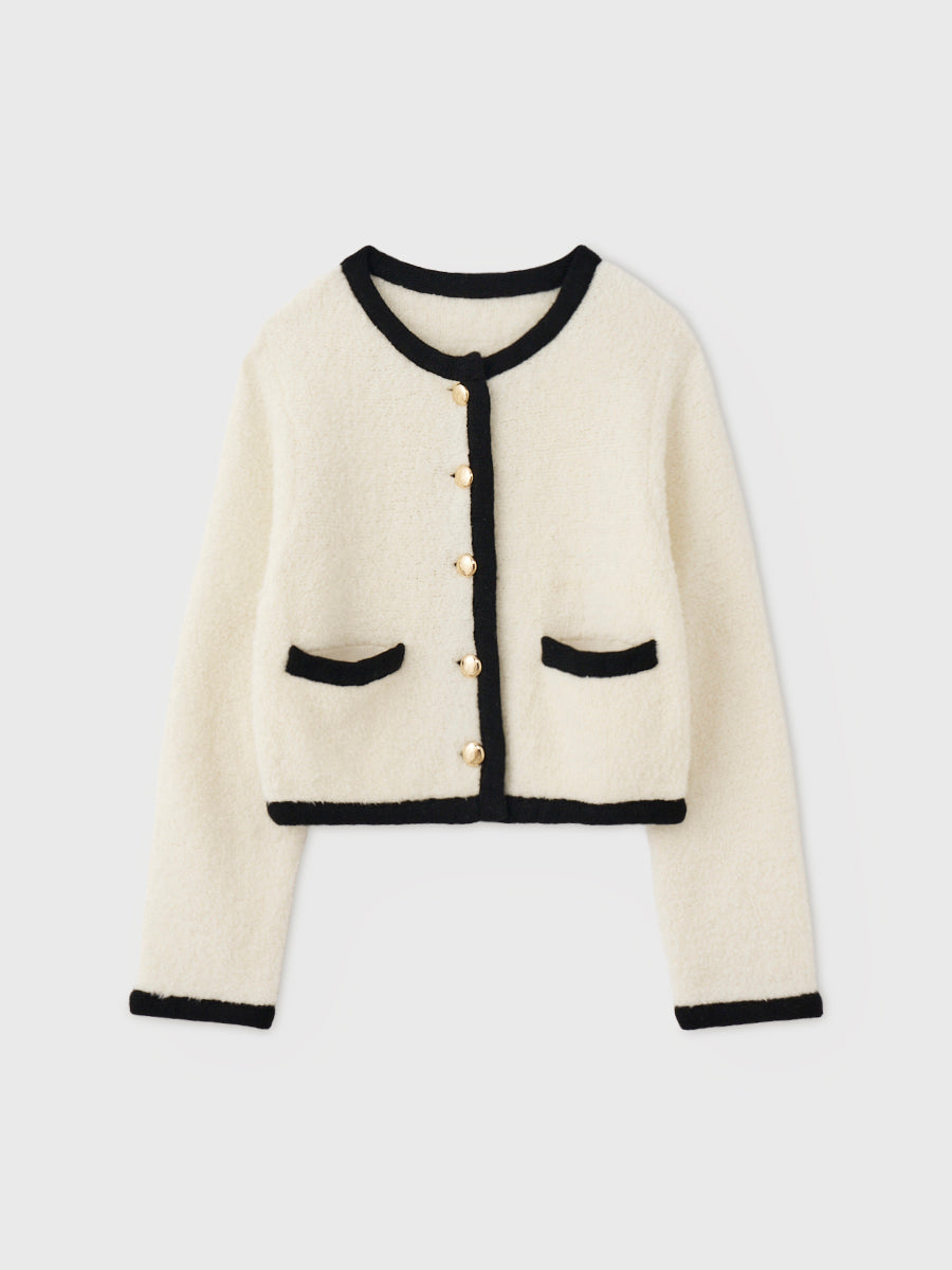 TEDDY KNIT JACKET