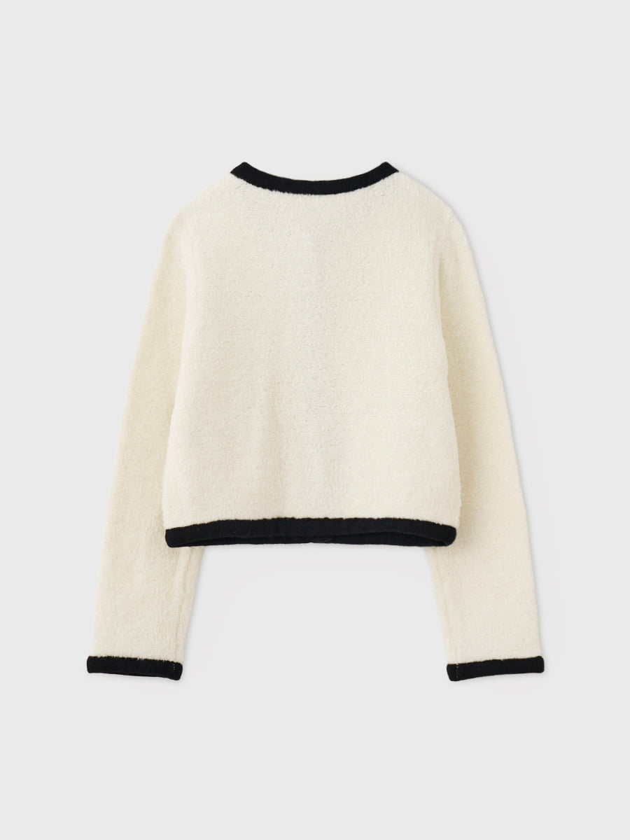 TEDDY KNIT JACKET