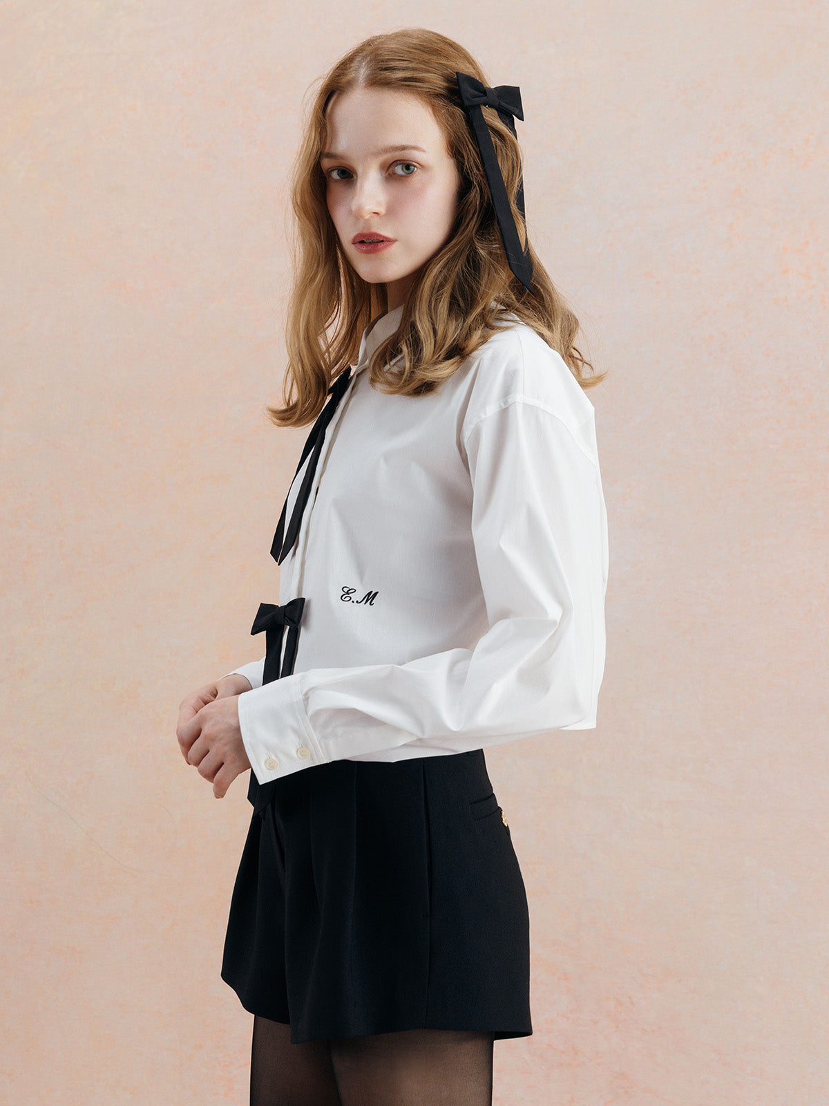 EIMY RIBBON SHIRT