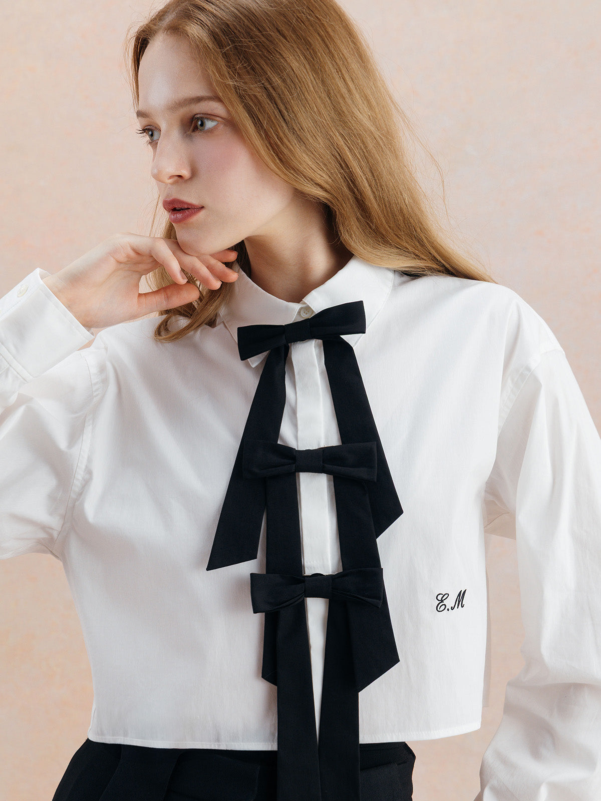 EIMY RIBBON SHIRT