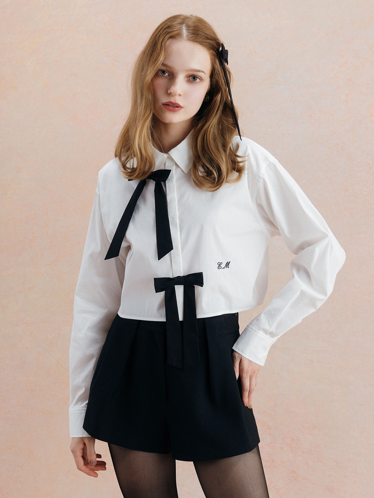 EIMY RIBBON SHIRT
