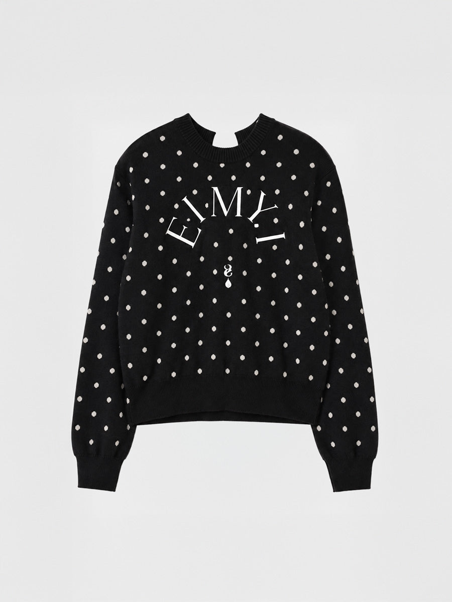 EIMY LOGO KNIT TOPS