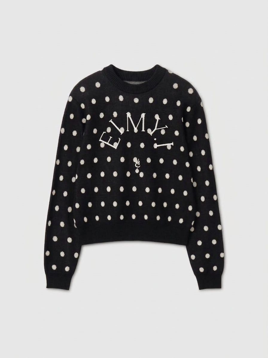 EIMY LOGO KNIT TOPS