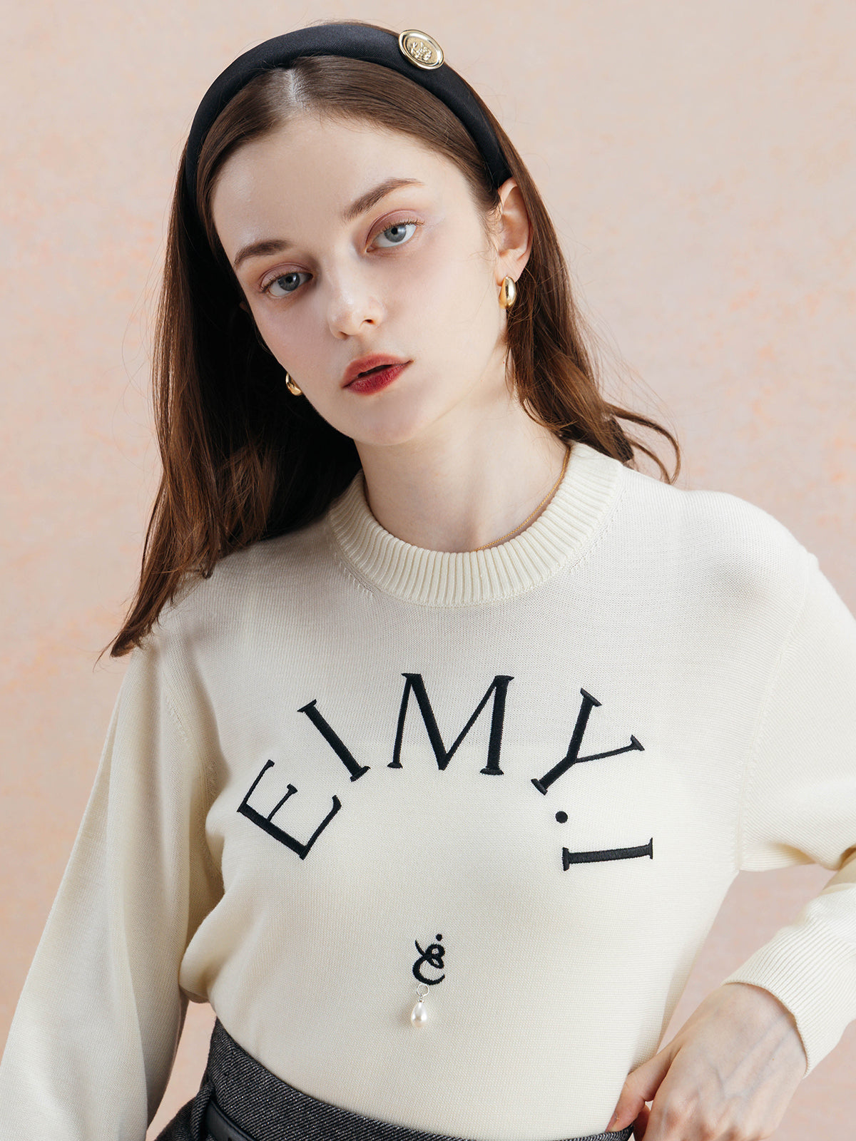 EIMY LOGO KNIT TOPS