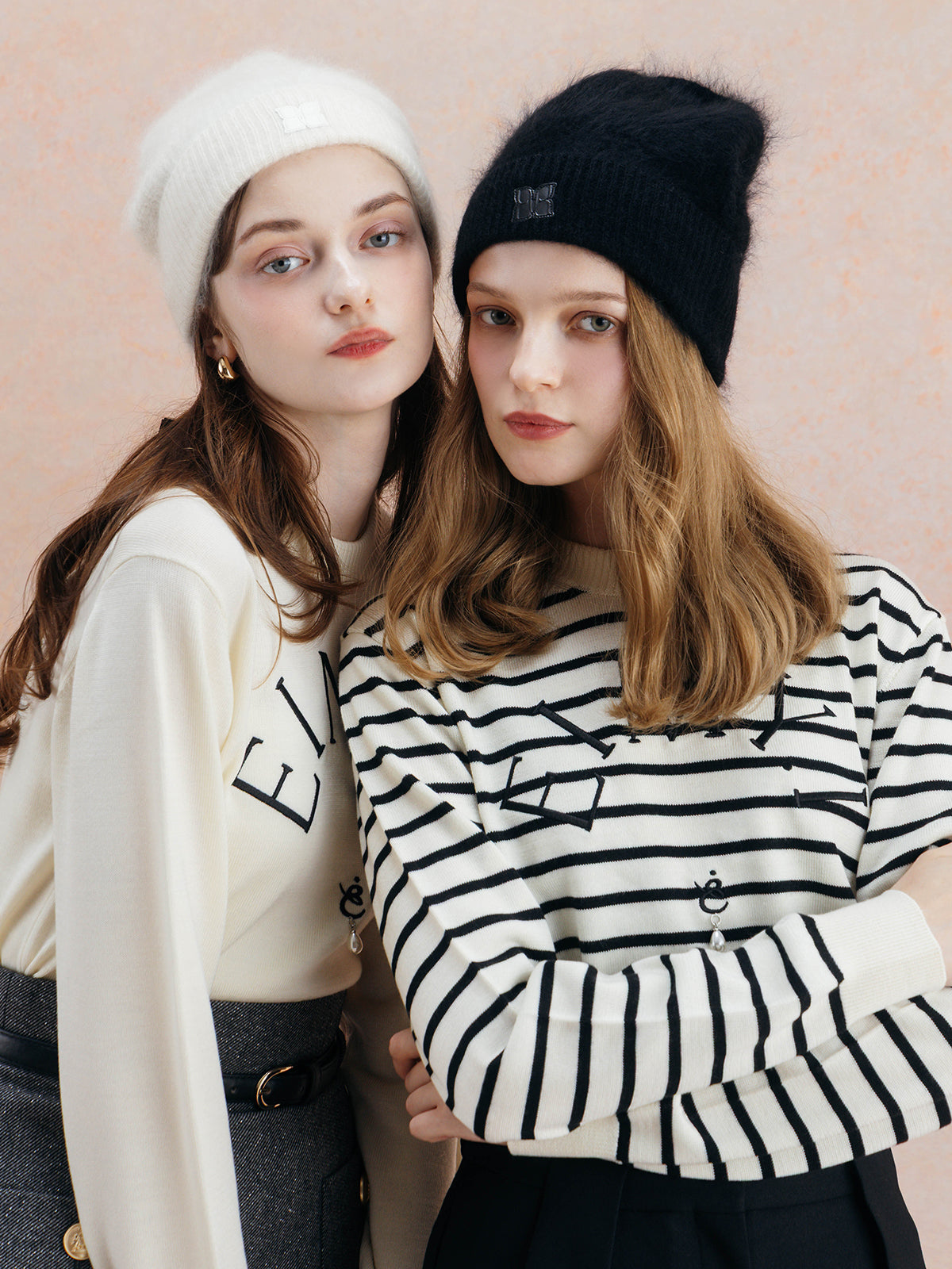 EIMY LOGO KNIT TOPS