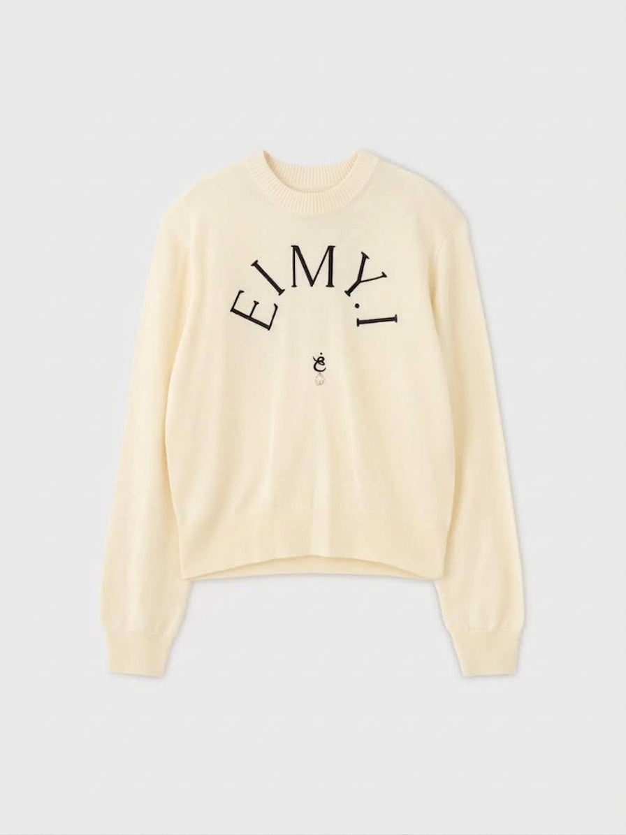 EIMY LOGO KNIT TOPS