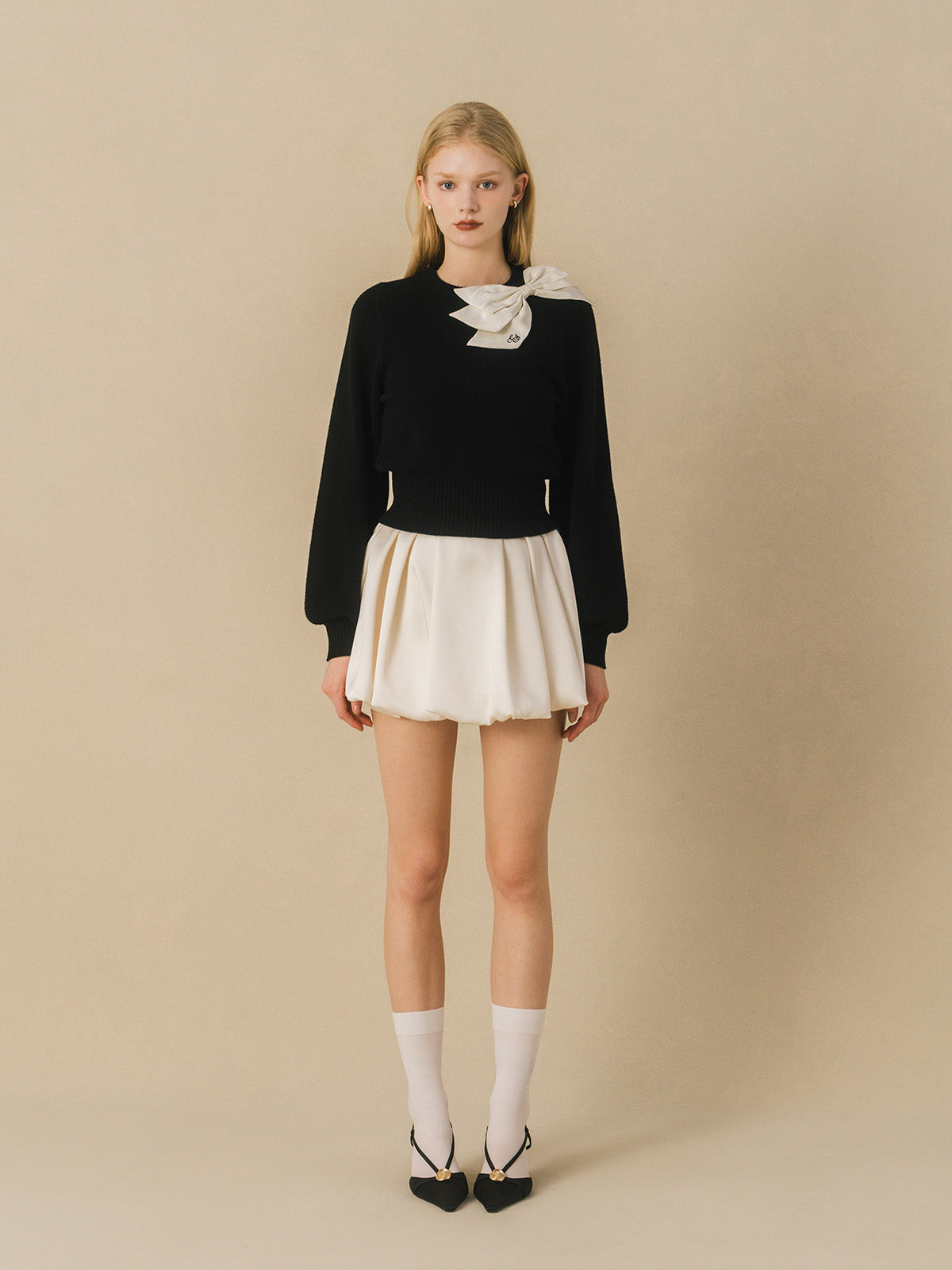 SHOULDER RIBBON TOPS