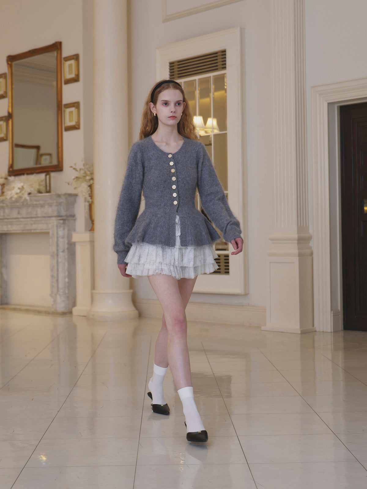 E.TULLE MINI SKIRT