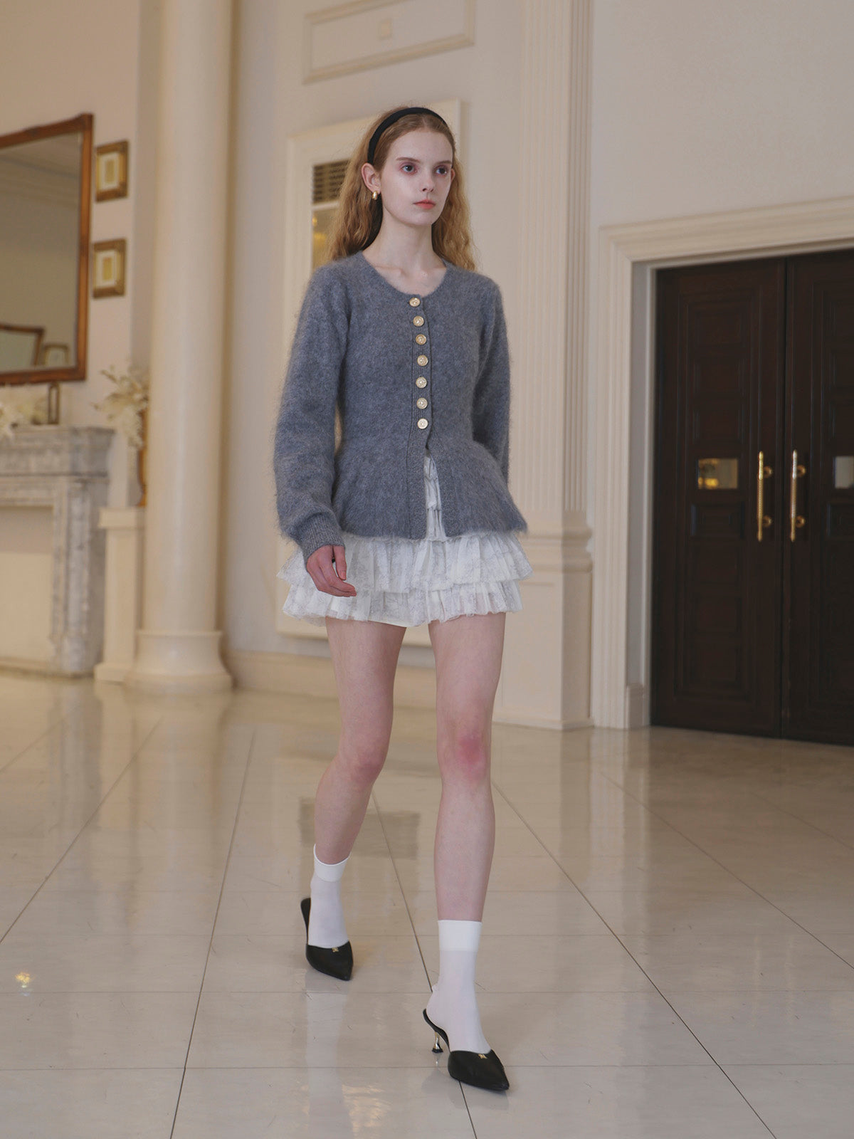 E.TULLE MINI SKIRT