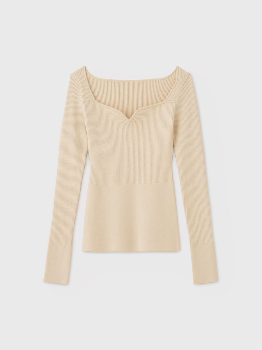 ROSE RIB KNIT TOPS