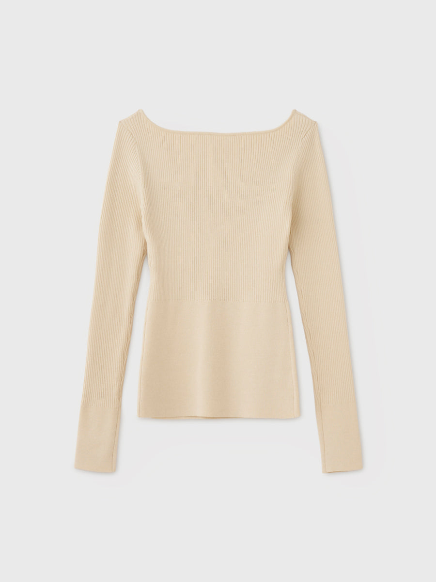 ROSE RIB KNIT TOPS