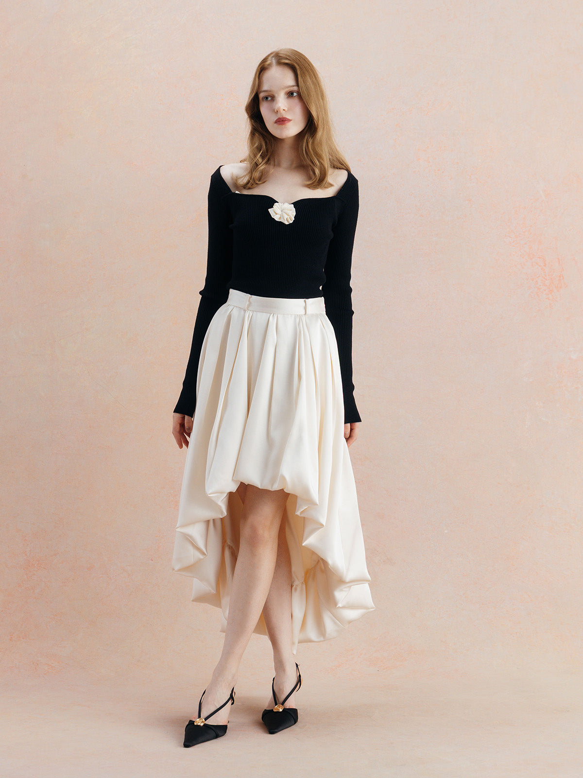 ROSE RIB KNIT TOPS