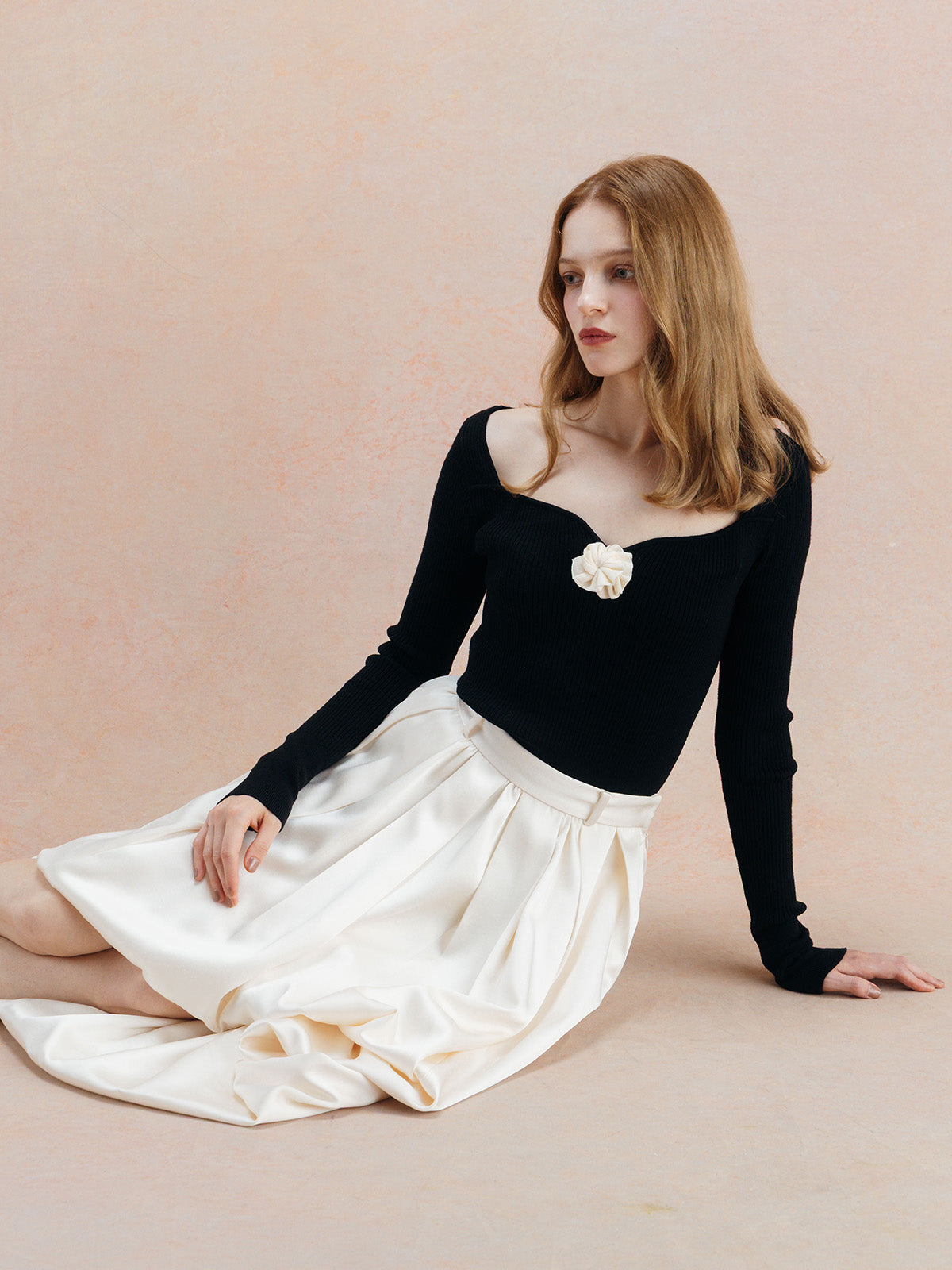 ROSE RIB KNIT TOPS
