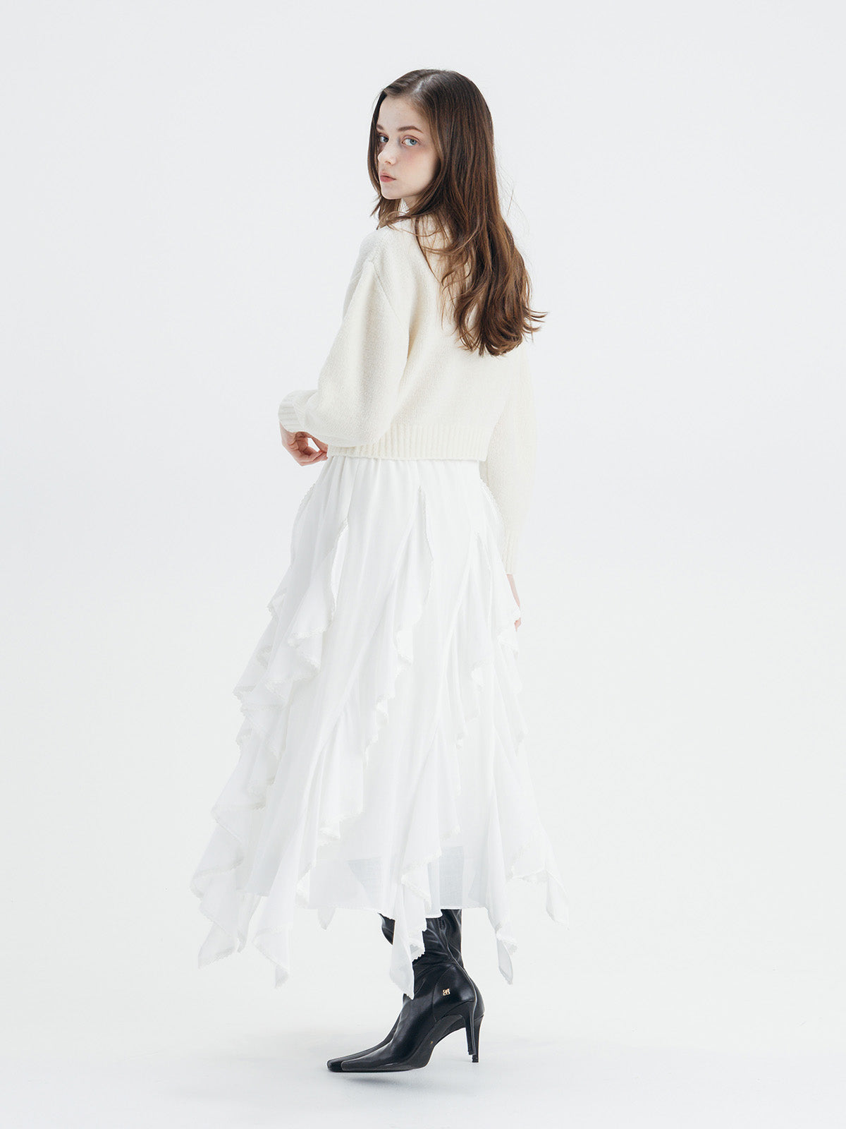 RUFFLE SKIRT