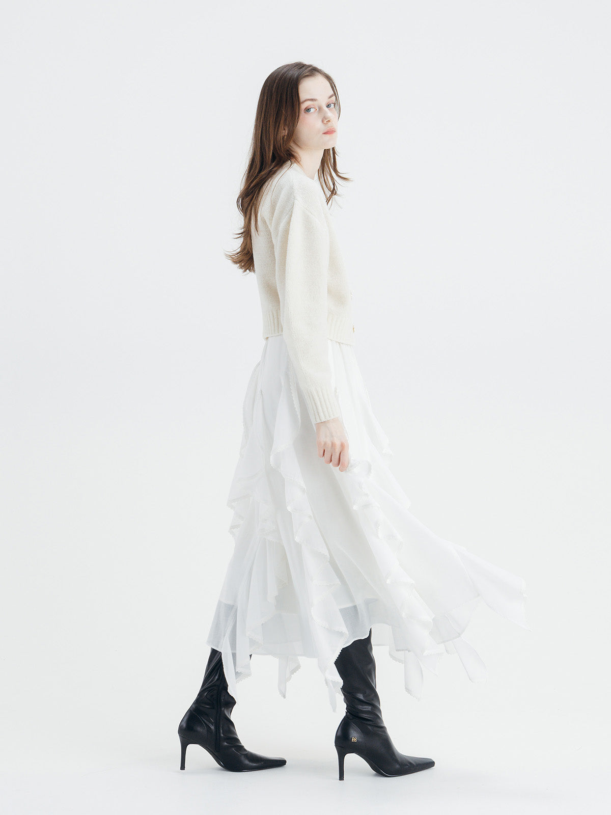 RUFFLE SKIRT