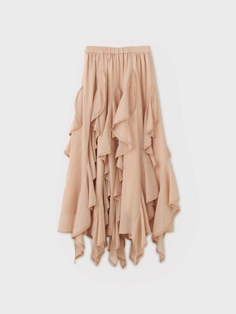RUFFLE SKIRT