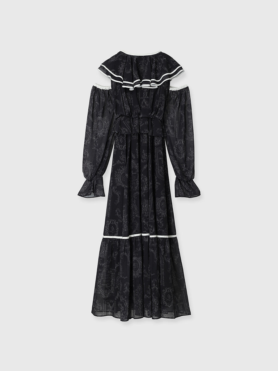 JOUY FLARE DRESS