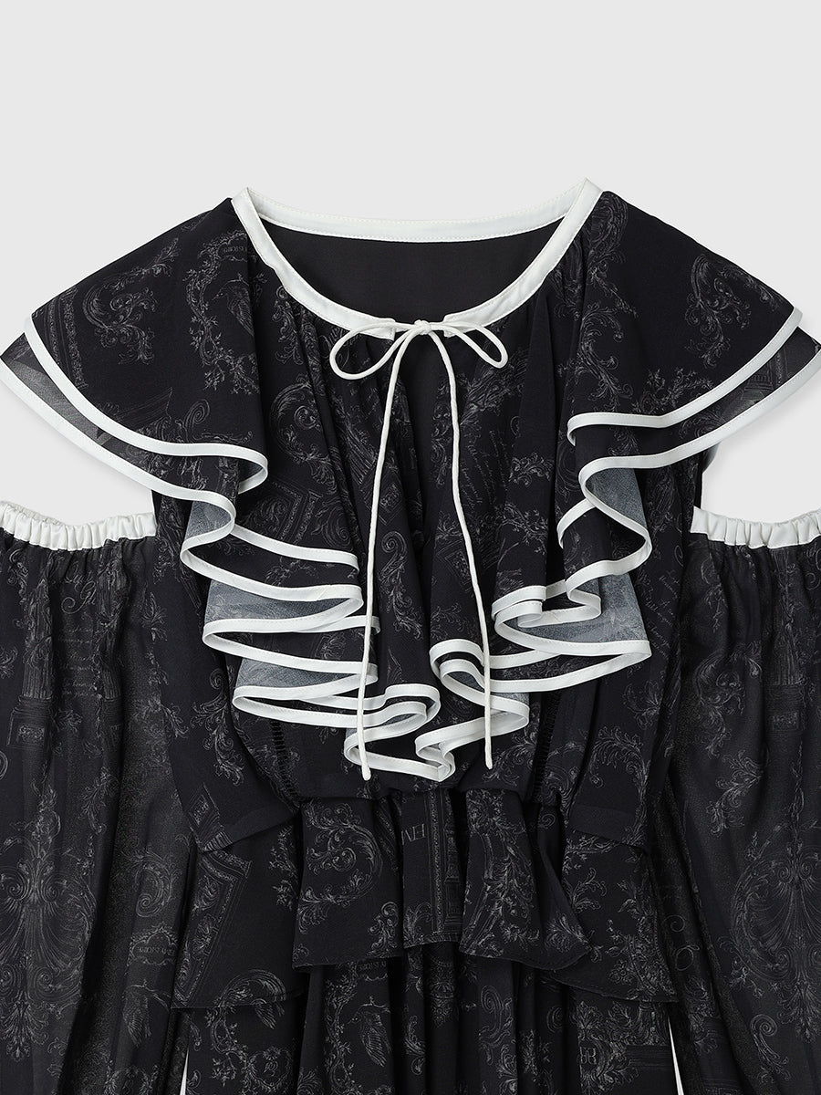 JOUY FLARE DRESS