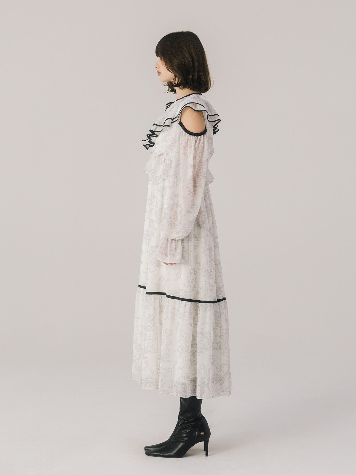JOUY FLARE DRESS