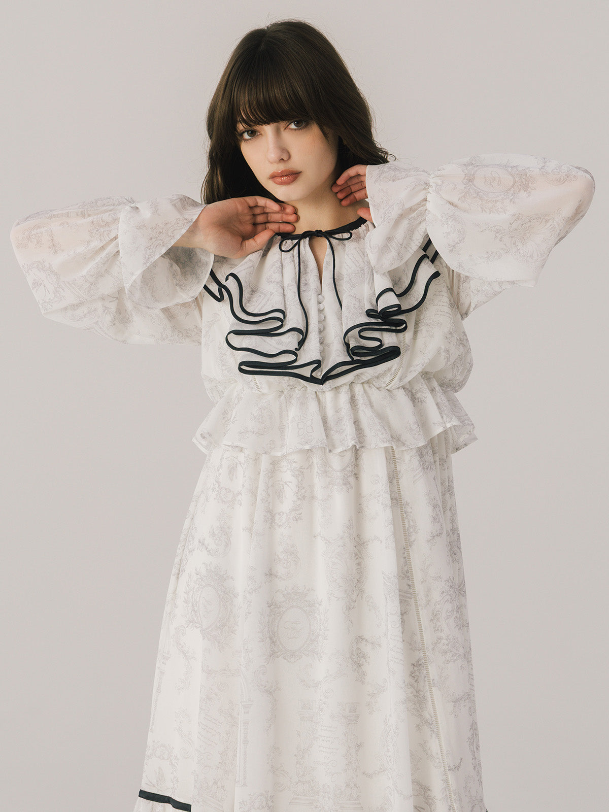 JOUY FLARE DRESS